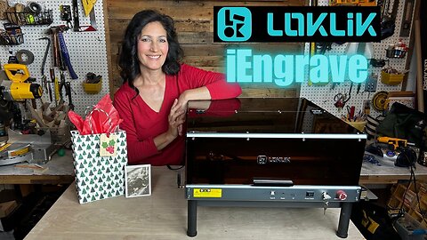 The Ultimate Laser Engraver for Woodworkers Small Businesses & Crafters LOKLik iEngrave Review Setup