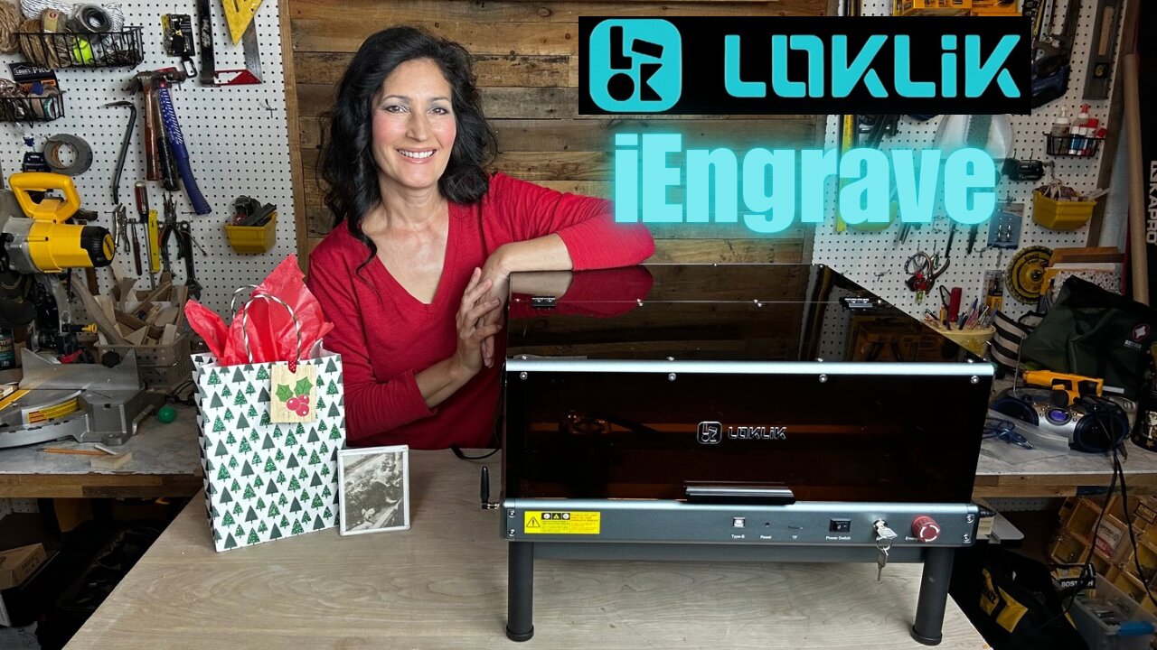 The Ultimate Laser Engraver for Woodworkers Small Businesses & Crafters LOKLik iEngrave Review Setup