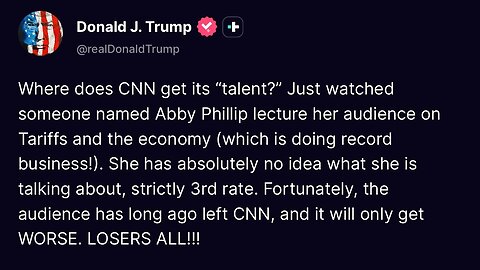Dear Abby: Trump Calls Out CNN NewsNight Host Online In Real-Time For Pushing 'Fake News'