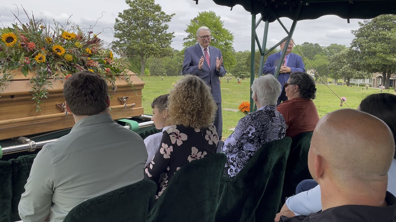 Graveside For Bro Roger