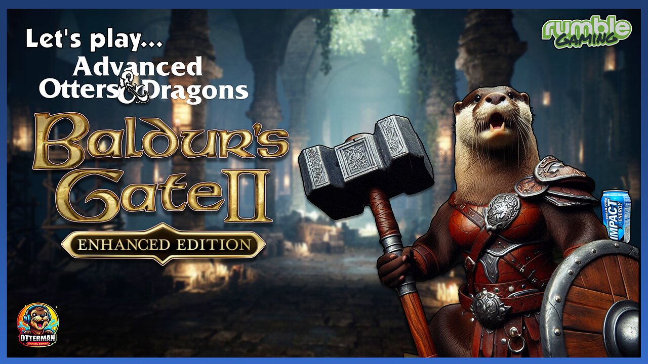 🔴 Baldur's Gate 2 ⚔ |Advanced Otters & Dragons | Retro Games | #GamingOnRumble