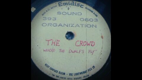 "Where The Dwalf's Fly" - The Crowd (196?) Unreleased Psych/Prog Emidisc Acetate 45rpm Vinyl