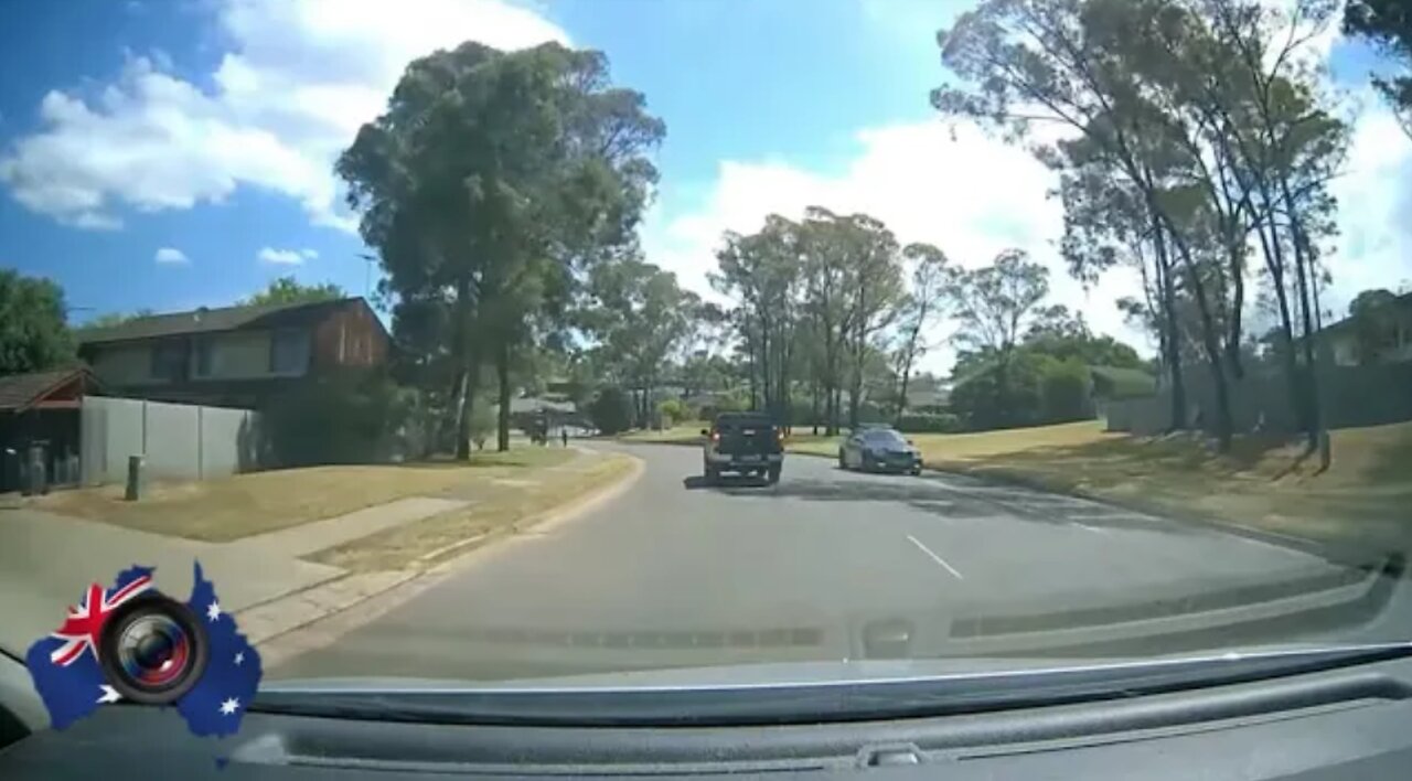 Aussiecams - Instant Karma for this p plater - do not speed in residential areas! Claymore