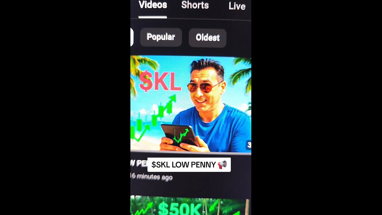 $SKL ON YOUTUBE 📢