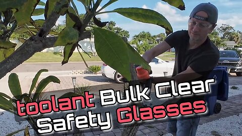 toolant Bulk Clear Safety Glasses Review ANSI Z87.1 UV 400