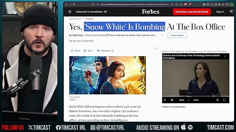 Woke Snow White BOMBED, Videos Show EMPTY THEATERS As Cringe Rachel Zegler Roasted Over Wokeness