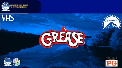 Opening and Closing to Grease (1978 Film) 1990 A.D. VHS (1995 Reprint)