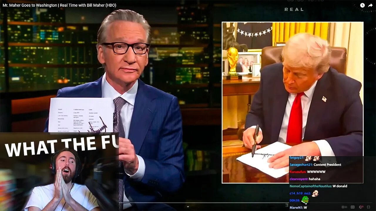 Bill Maher met Donald Trump