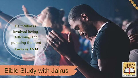 Bible Study with Jairus – Leviticus 13-14 How leprosy should be handled by the priests