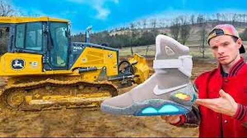 Using $35,000 Nike Air Mags As Work Boots