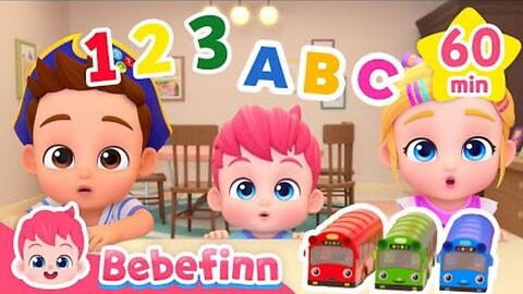 Learn Colors, Emotions, Numbers, Alphabets and More with Bebefinn Family | Kids Song Compilation