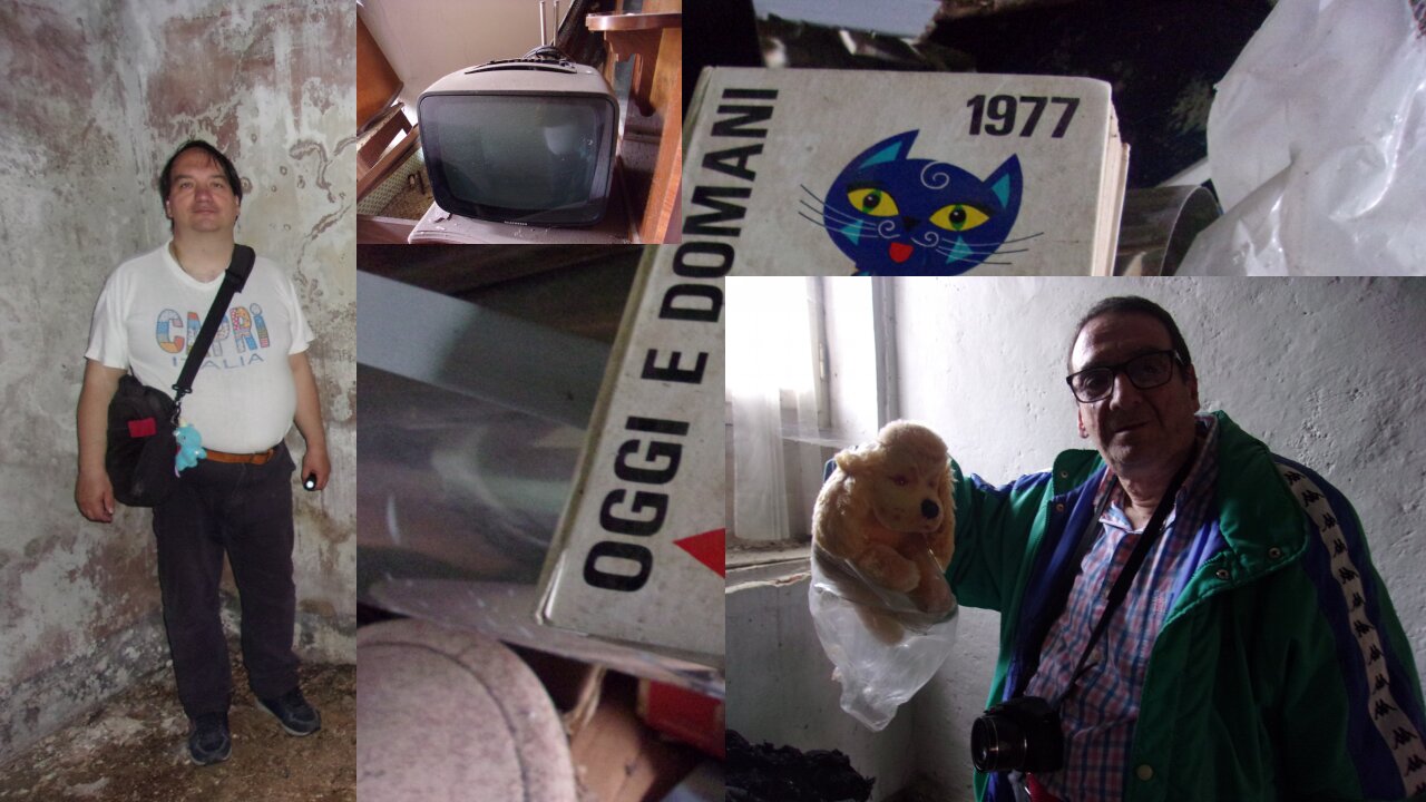 Corte Lombarda Serena della televisione urbex