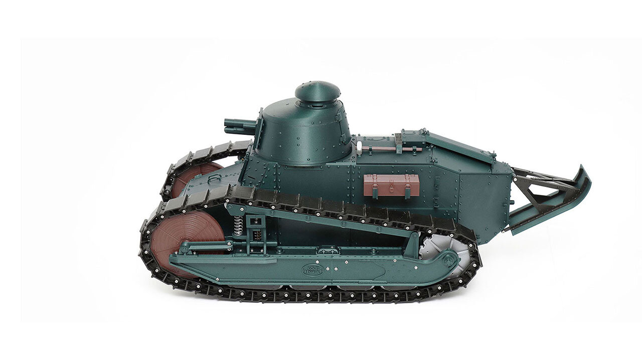 3D printed RC tank Renault FT-17