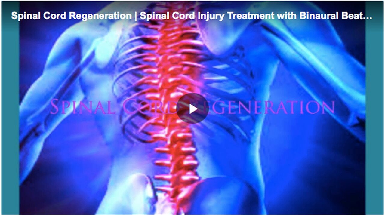"Spinal Cord Regeneration: A Treatment Method for Spinal Cord Injuries"