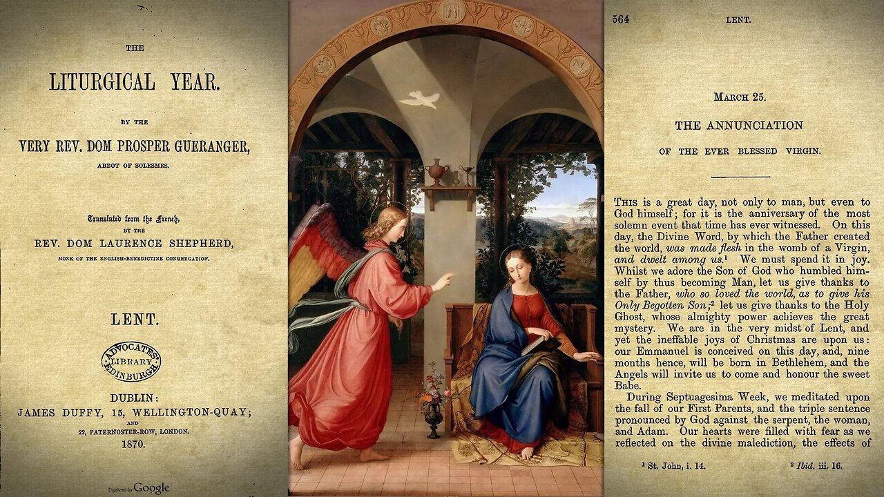 The Annunciation {March 25} 📖🎧