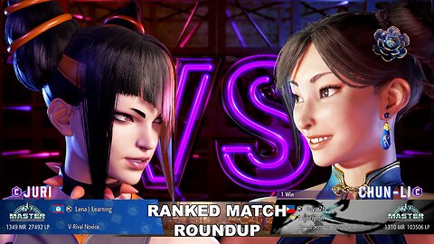 Kuya Kalbo SF6 Ranked Roundup. Chun Li Master Rank [Hori Fight Stick]