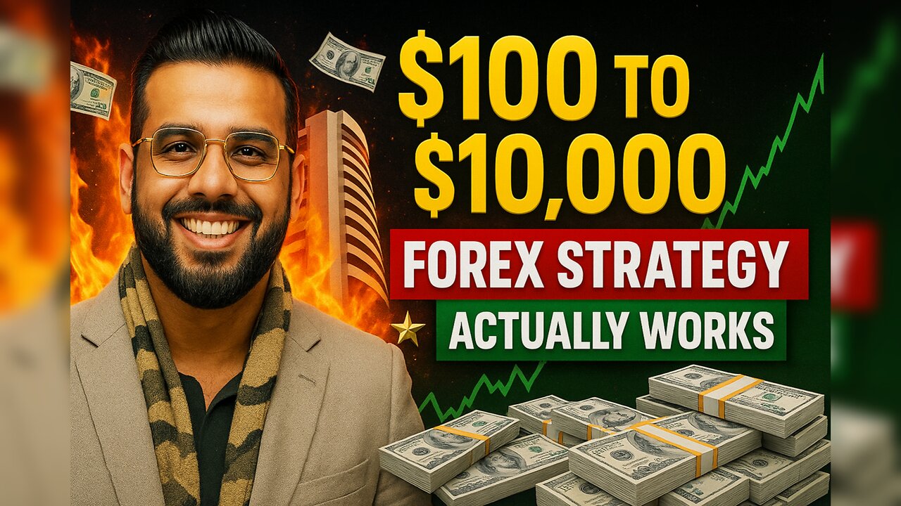 $100 to $10,000: Forex Strategy That Actually Works