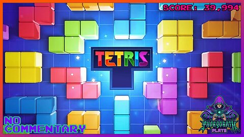 Thorgorath Plays - TETRIS (1984), Score - 39,994 (No Commentary)