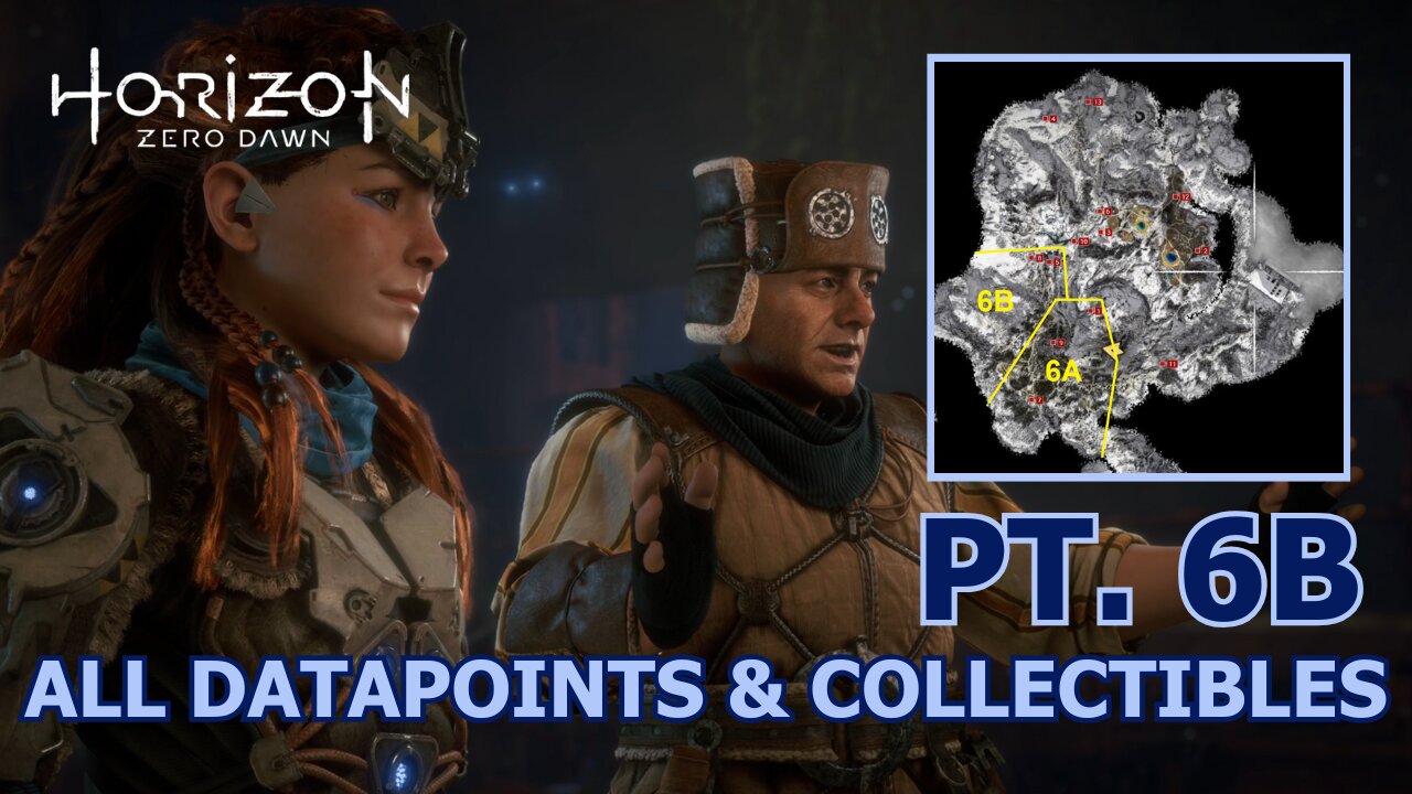 Horizon Zero Dawn ALL Datapoints & Collectibles BY LOCATION | Pt 6B - Deep Din & Greycatch