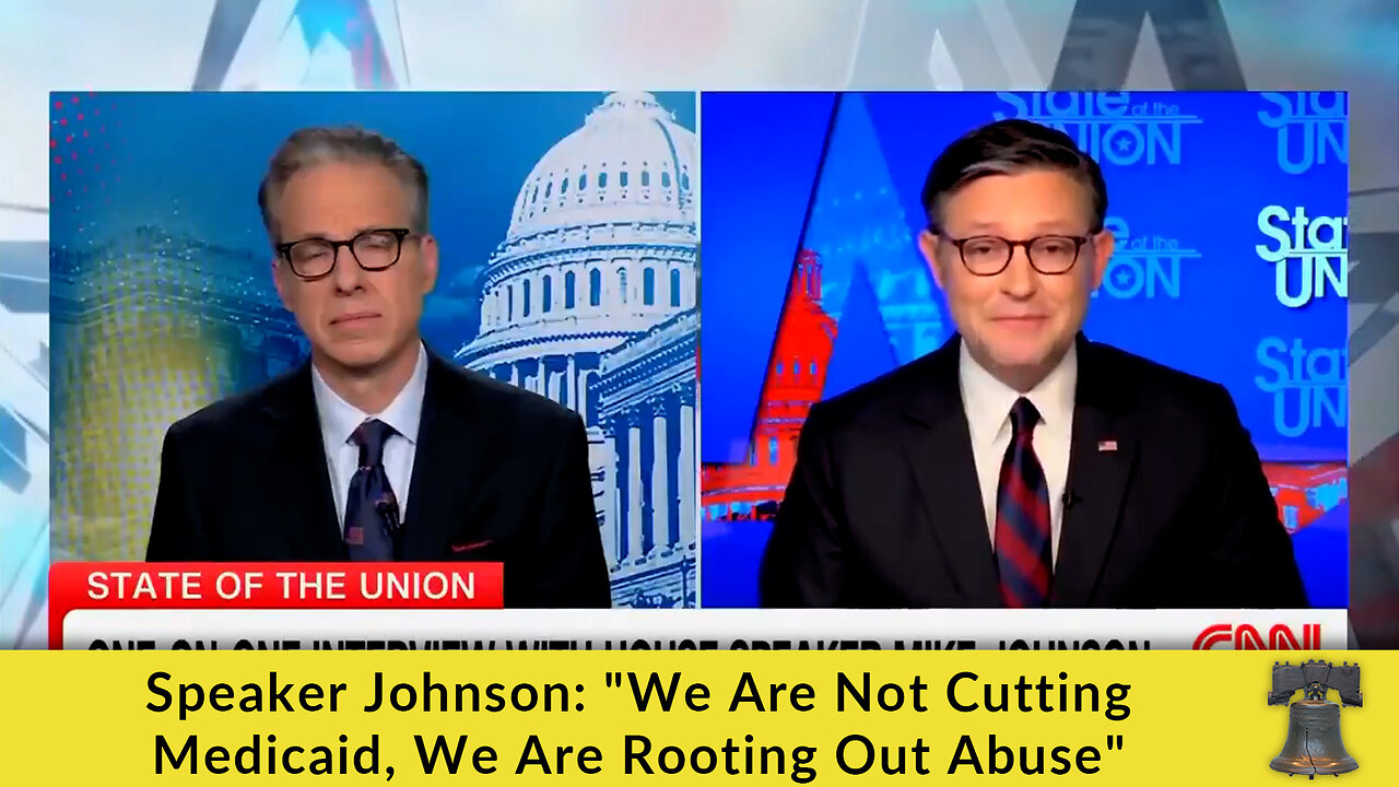 Speaker Johnson: "We Are Not Cutting Medicaid, We Are Rooting Out Abuse"