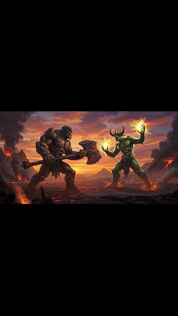 Epic Giants Fight! | Animated Battle Showdown
