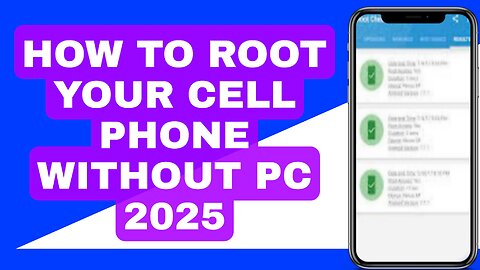 HOW TO ROOT YOUR CELL PHONE WITHOUT PC 2025 (APP TO ROOT WITHOUT PC) (STEP BY STEP)