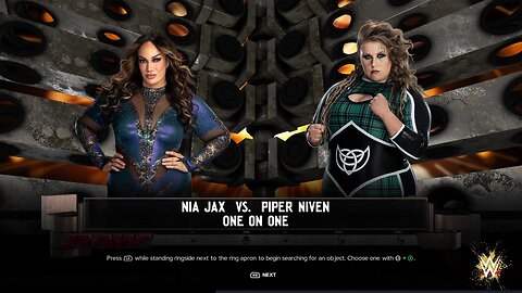 WWE 2k24 Nia Jax vs Piper Niven