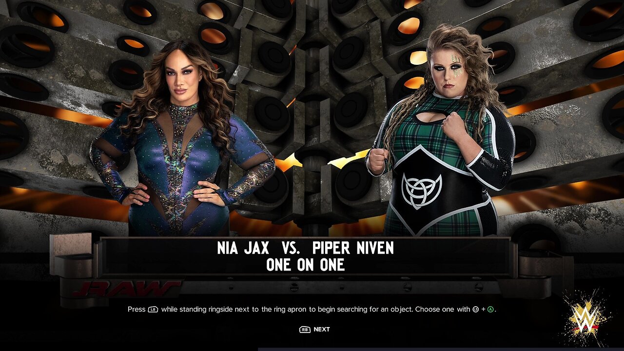 WWE 2k24 Nia Jax vs Piper Niven