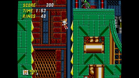 Sonic the Hedgehog 2 (1992) Part 8 - Metropolis Zone