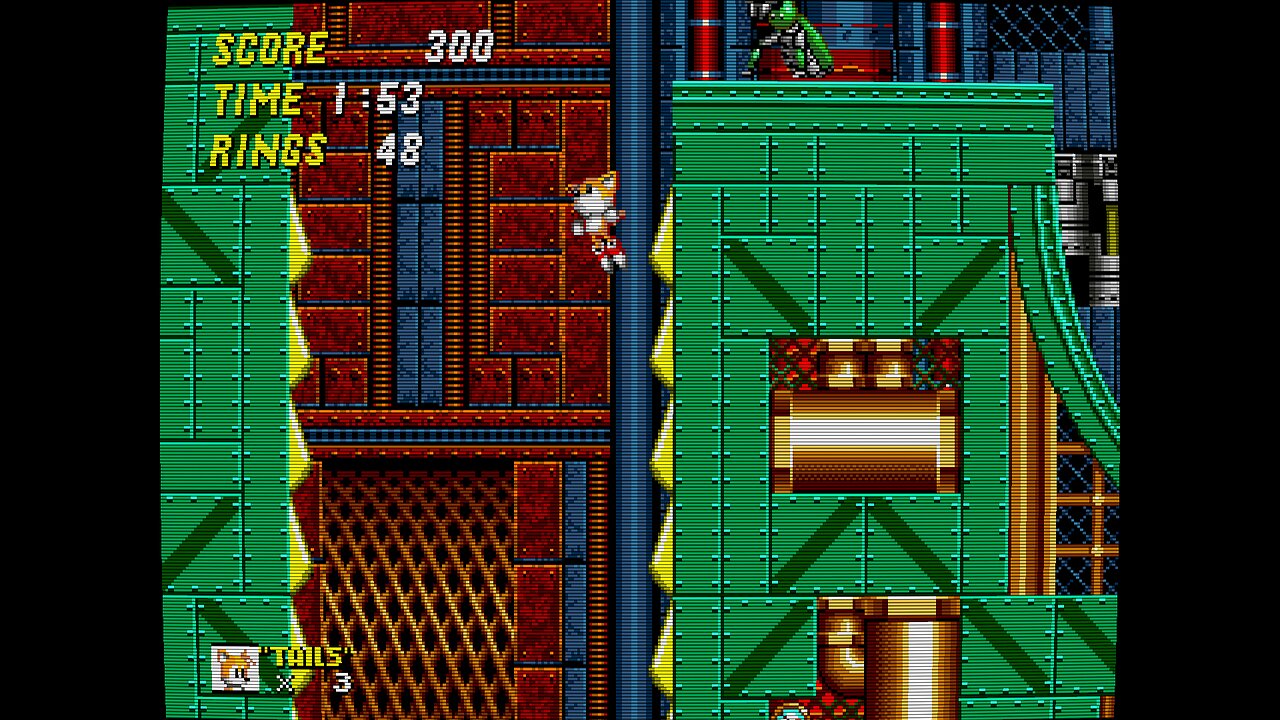 Sonic the Hedgehog 2 (1992) Part 8 - Metropolis Zone