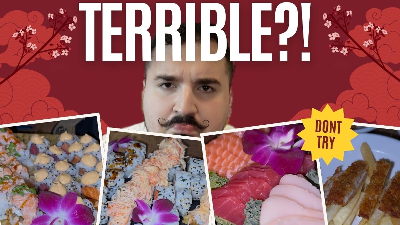 WORST AYCE Sushi in Orlando!