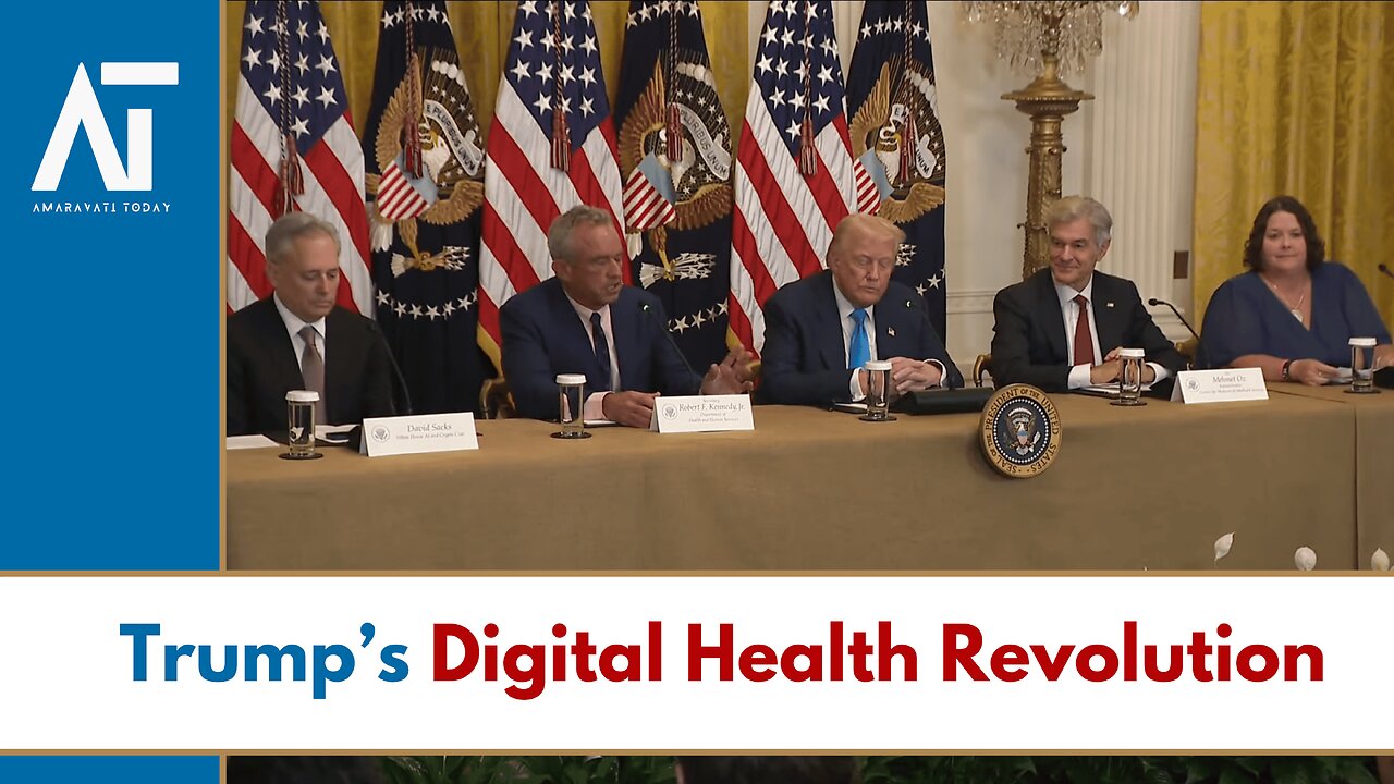Trump’s New Health Tech Plan: Digital Data Sharing Revolution | US Politics | Amaravati Today