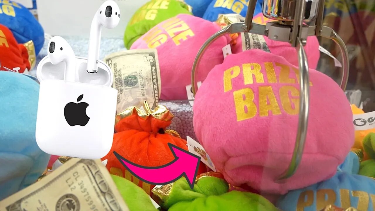 Apple Air Pods Claw Machine!