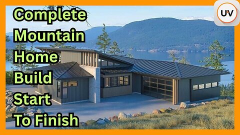 Epic Mountain Home Build From Start to Finish | Stunning Cabin Construction & Tour | on UVueTV