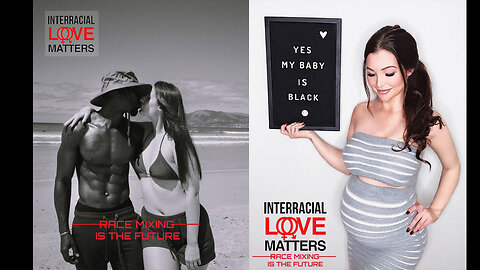 BLACK MAN DON'T NEVER GIVE UP TRUE LOVE RACE MIXING..IS THE FUTURE AND BEAUTIFUL #SYSBMBROS.
