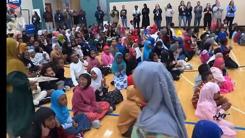 How did a public school in Minnesota turn into this? GLOBALIST OBAMA DID IT!