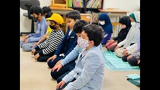 Islamic worship being forced on Japanese children