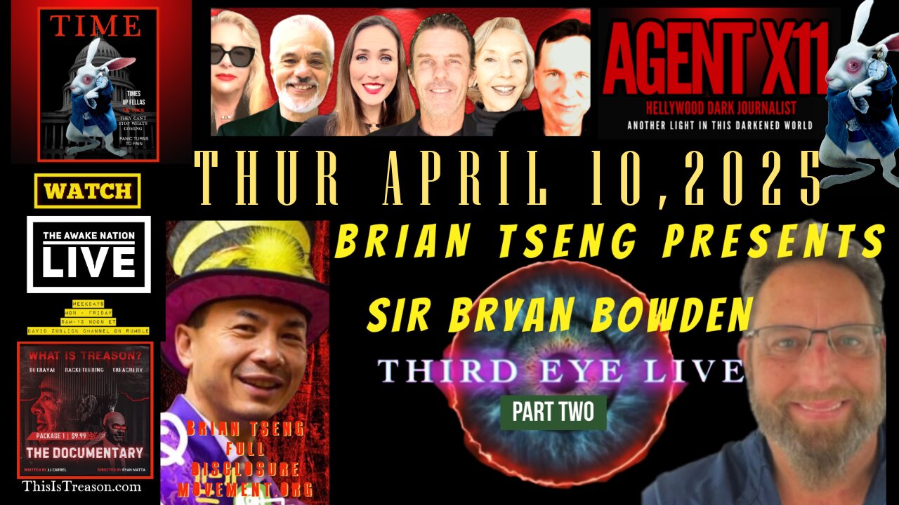 AGENT X11: EP 182: BRIAN TSENG PRESENTS: BRYAN BOWDEN