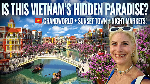 Phú Quốc | Vietnam’s HIDDEN PARADISE? | 🇻🇳 Grandworld + Sunset Town + Night Markets! | Vietnam