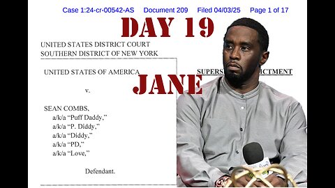 United States v. Combs: Diddy on Trial Day 19 (June 9, 2025)