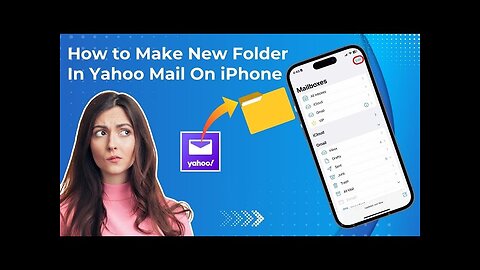 How to Make New Folder In Yahoo Mail on iPhone?