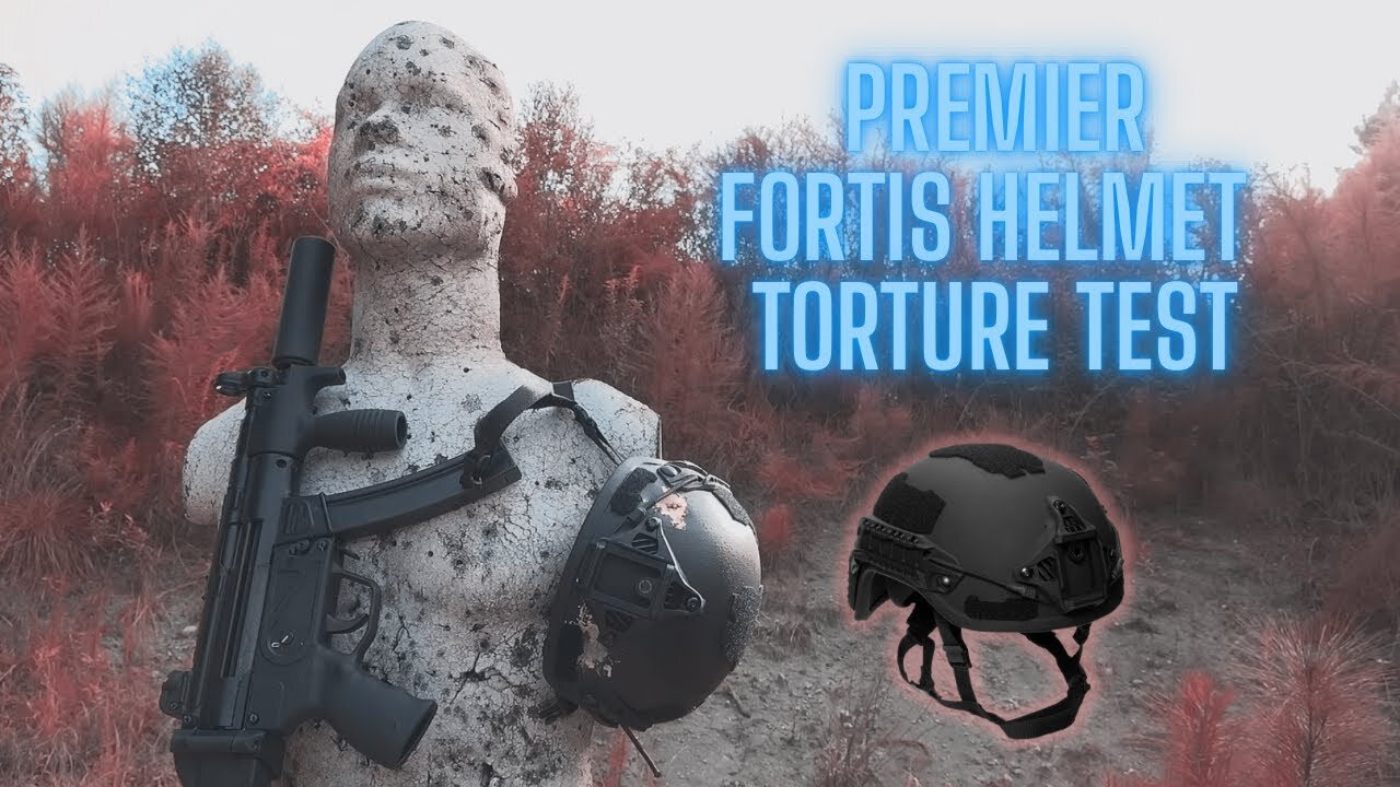 Premier Armor Fortis Ballistic Helmet Torture Test!