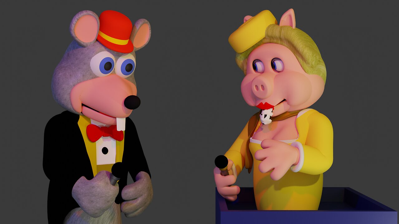 Madame Oink Enters