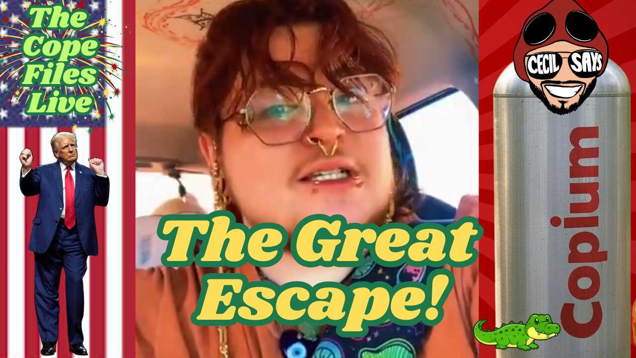 Cope Files Live - Libs Flee USA In Search Of Freedom. Lol