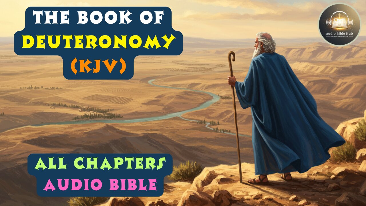 The Book of Deuteronomy (KJV) Full Audio Bible | Chapters 1–34 | King James Version