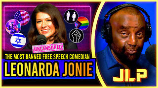 JLP Sits Down With The WORLD'S MOST BANNED Comedian! (Full Interview) | Leonarda Jonie
