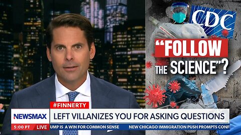 Rob Finnerty goes off on the Biden-era "follow-the-fake-science" narrative