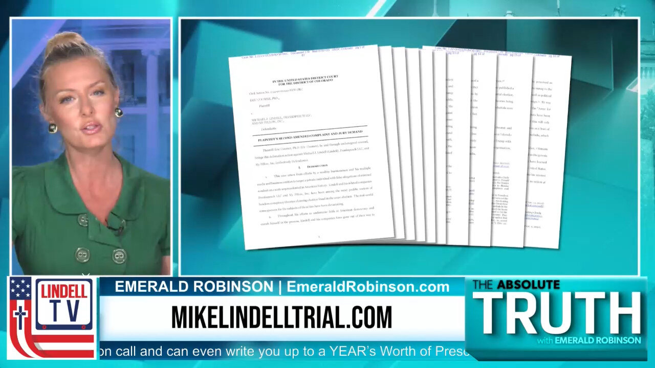 COOMER V LINDELL Starts MONDAY -with GiveSendGo & MyPillow spots- NOW IS THE TIME TO BUY MYPILLOWS