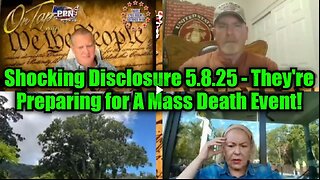 Juan O' Savin & Roseanne Bar- Shocking Disclosure 5.8.25 - They're Preparing for A Mass Death Event!