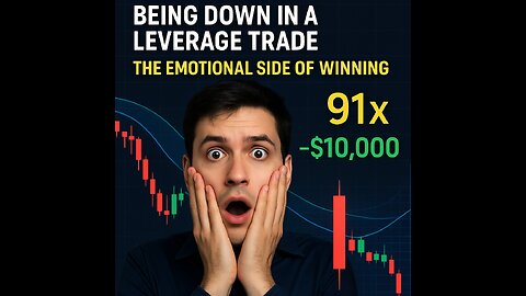 Bitcoin 91X Lose $10,000? The Emotional Side Of Winning A Trade.